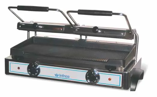 Planchas y grills de Infrico, imagen de catálogo de la gama a la que pertenece GR82L