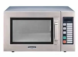 Microondas de Panasonic, imagen de catálogo de la gama a la que pertenece NE-1027