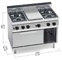 Berto's G7T4P4F+FG, imagen de catálogo del fabricante