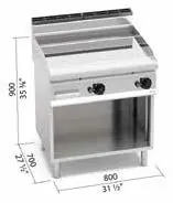Planchas y fry-tops de Berto's, imagen de catálogo de la gama a la que pertenece E7FL4BP/CPD