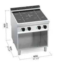 Berto's E9WOK/IND, imagen de catálogo del fabricante