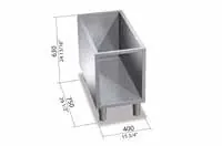 Cocinas modulares de Berto's, imagen de catálogo de la gama a la que pertenece 9SG120