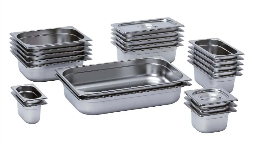 Cubetas gastronorm de Irimar, imagen de catálogo de la gama a la que pertenece 40 mm
