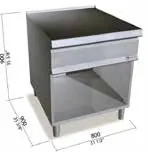 Muebles neutros de Berto's, imagen de catálogo de la gama a la que pertenece SN92M