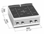 Berto's LXE9WOK/IND, imagen de catálogo del fabricante
