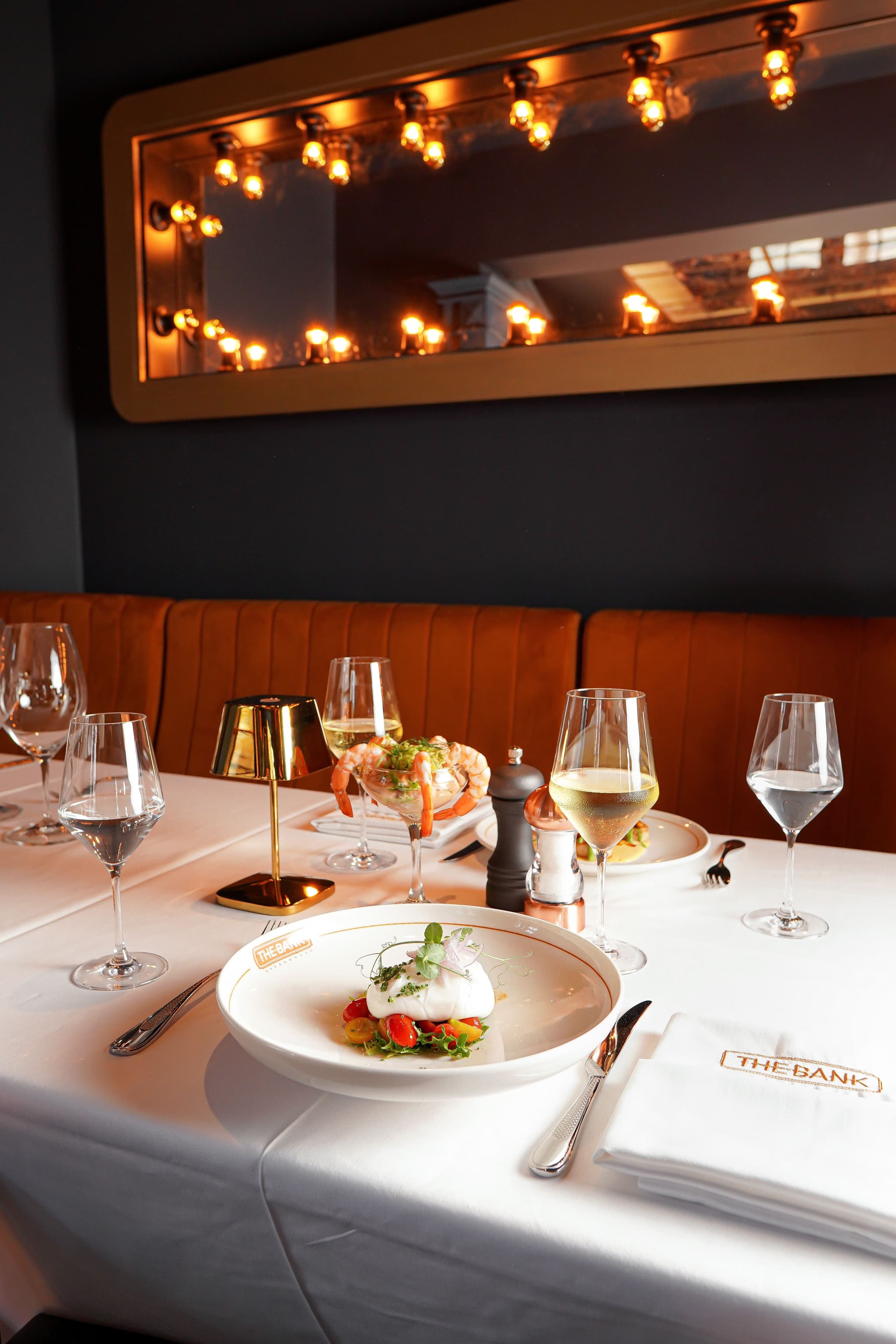 The Bank Steakhouse — detalle gastronómico